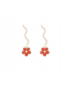 Kolczyki Kwiatek Kwiatki Lolita Accessories srebrny...