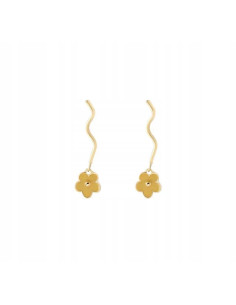 Kolczyki Kwiatek Kwiatki Lolita Accessories srebrny...