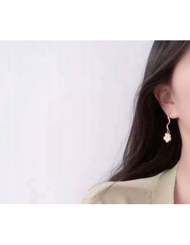 Kolczyki Kwiatek Kwiatki Lolita Accessories...