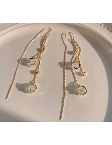 Długie Kolczyki łańcuszek Lolita Accessories