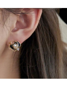 Kolczyki Kwiatek Kwiatki Lolita Accessories srebrny... 2