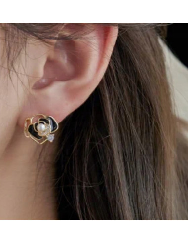 Kolczyki Kwiatek Kwiatki Lolita Accessories...
