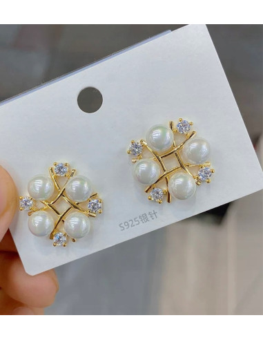 Kolczyki Lolita Accessories Srebrny sztyft "925"