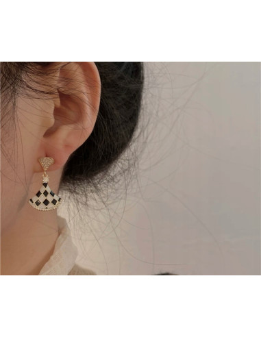 Kolczyki Lolita Accessories Srebrny sztyft...