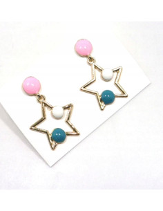 Kolczyki Lolita Accessories Srebrny sztyft "925" Gwiazdki