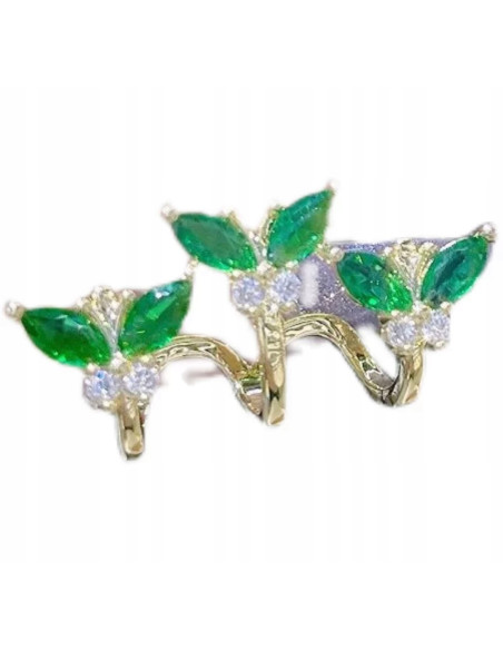 Kolczyki Lolita Accessories Srebrny sztyft "925" Motylki