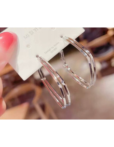 Kolczyki Koła ze srebrnym sztyftem 925 Lolita Accessories 2