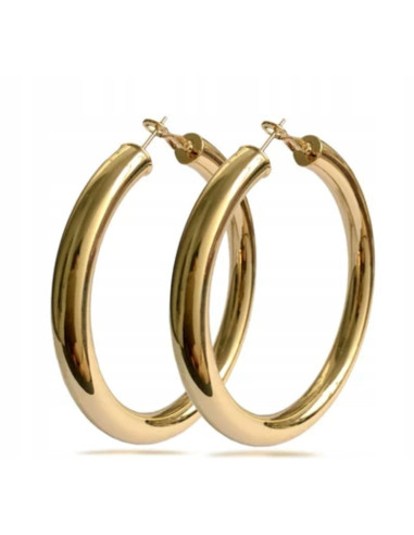 Kolczyki ze stali chirurgicznej Koła 6 cm...