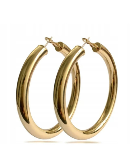 Kolczyki ze stali chirurgicznej Koła 6 cm Lolita Accessories