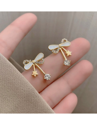 Kolczyki Kokardka Kokardki Lolita Accessories