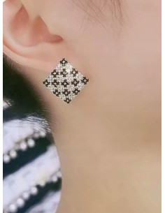 Kolczyki Lolita Accessories Srebrny sztyft "925" 2