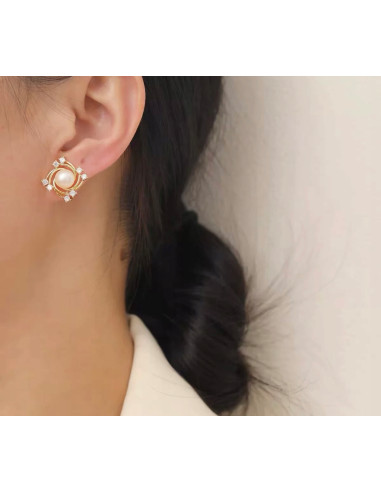 Kolczyki Lolita Accessories Srebrny sztyft "925"