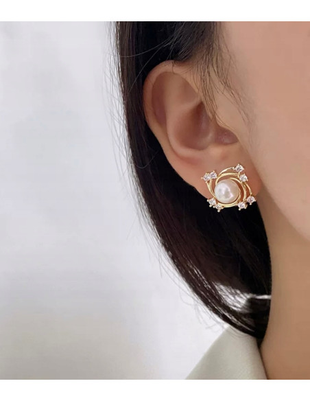 Kolczyki Lolita Accessories Srebrny sztyft "925"