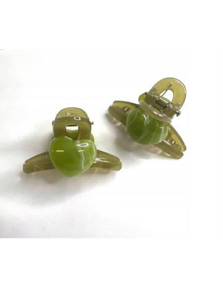 Klamry do włosów Lolita Accessories Zielony