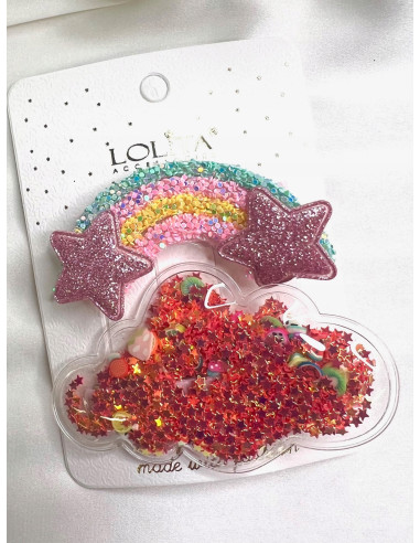 Spinki Lolita Accessories wielokolorowy Zestaw