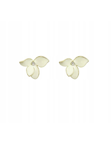 Kolczyki Kwiatek Kwiatki Lolita Accessories srebrny sztyft 925