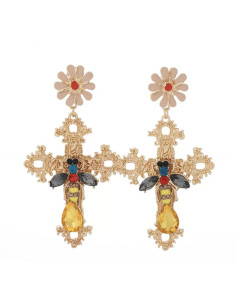 Kolczyki Krzyż Lolita Accessories