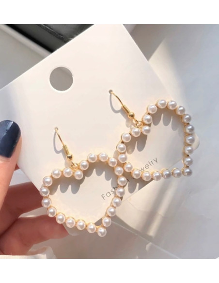 Kolczyki Lolita Accessories Srebrny sztyft "925" Serce