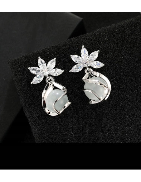 Kolczyki Lolita Accessories Srebrny sztyft "925"