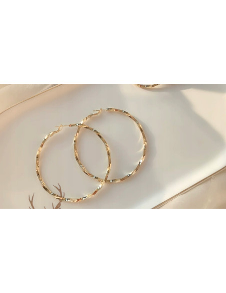 Kolczyki Koła ze srebrnym sztyftem 925 Lolita Accessories