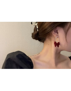 Kolczyki Kokardka Kokardki Lolita Accessories 2