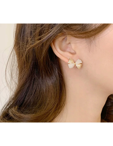 Kolczyki Kokardka Kokardki Lolita Accessories