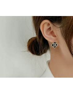 Kolczyki Lolita Accessories Srebrny sztyft "925" 2