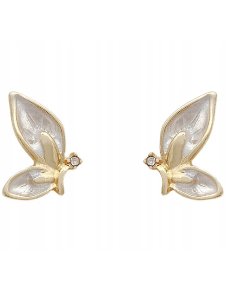 Kolczyki Lolita Accessories Srebrny sztyft "925" Motylki