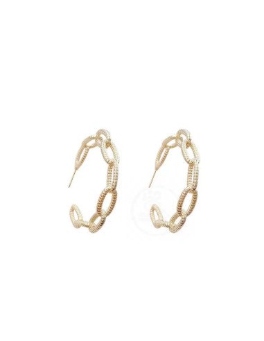 Kolczyki Lolita Accessories Srebrny sztyft "925" Koła