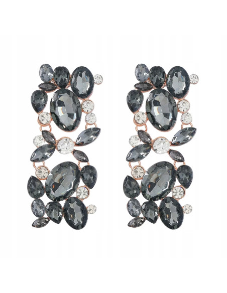 Kolczyki Lolita Accessories cyrkonie kamienie