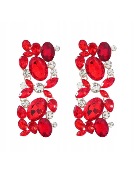 Kolczyki Lolita Accessories cyrkonie kamienie