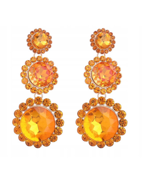 Kolczyki Lolita Accessories cyrkonie kamienie