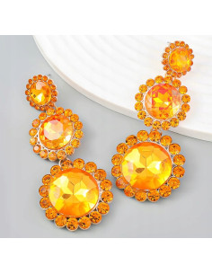 Kolczyki Lolita Accessories cyrkonie kamienie 2