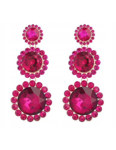 Kolczyki Lolita Accessories cyrkonie kamienie