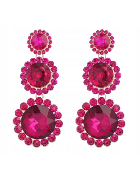 Kolczyki Lolita Accessories cyrkonie kamienie