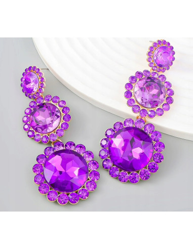 Kolczyki Lolita Accessories cyrkonie kamienie