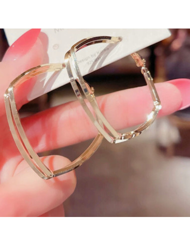 Kolczyki Koła ze srebrnym sztyftem 925 Lolita...