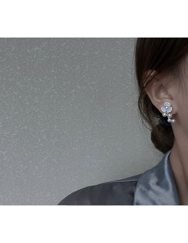 Kolczyki Kwiatek Kwiatki Lolita Accessories...