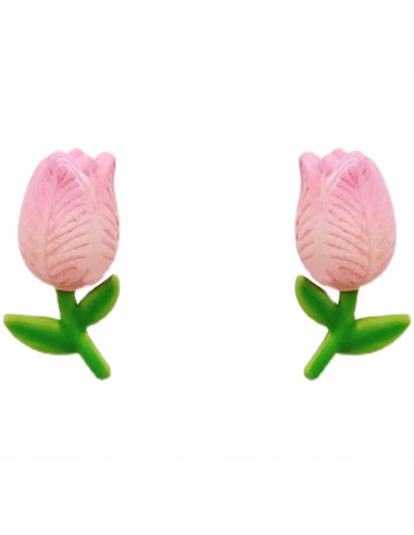 Kolczyki Kwiatek Kwiatki Tulipany Lolita...