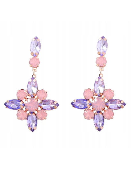 Kolczyki Lolita Accessories cyrkonie kamienie