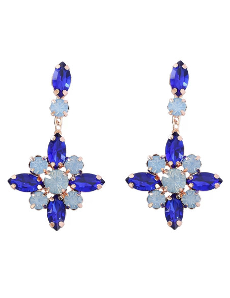 Kolczyki Lolita Accessories cyrkonie kamienie