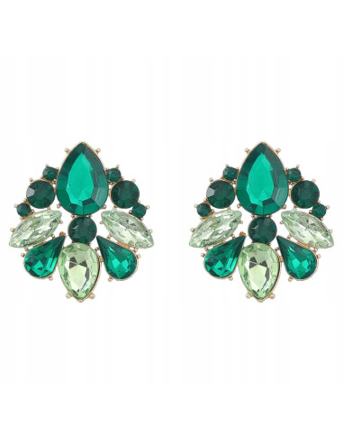 Kolczyki Lolita Accessories cyrkonie kamienie