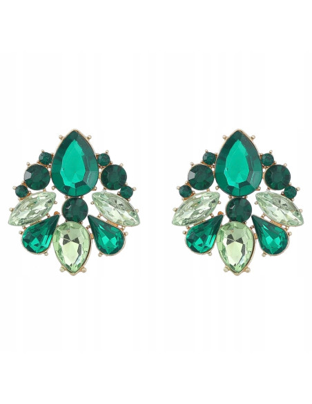 Kolczyki Lolita Accessories cyrkonie kamienie