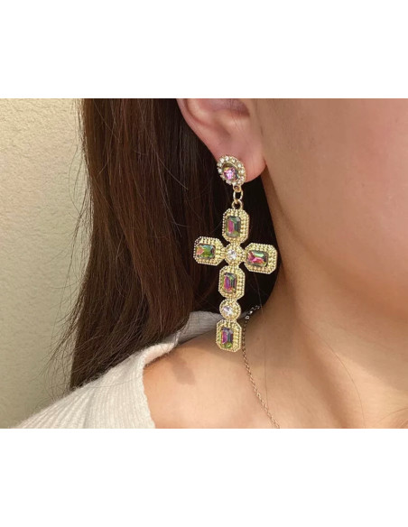 Kolczyki Krzyż Lolita Accessories