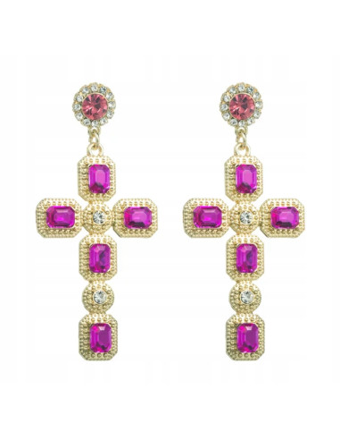 Kolczyki Krzyż Lolita Accessories