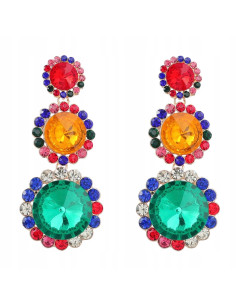 Kolczyki Lolita Accessories cyrkonie kamienie