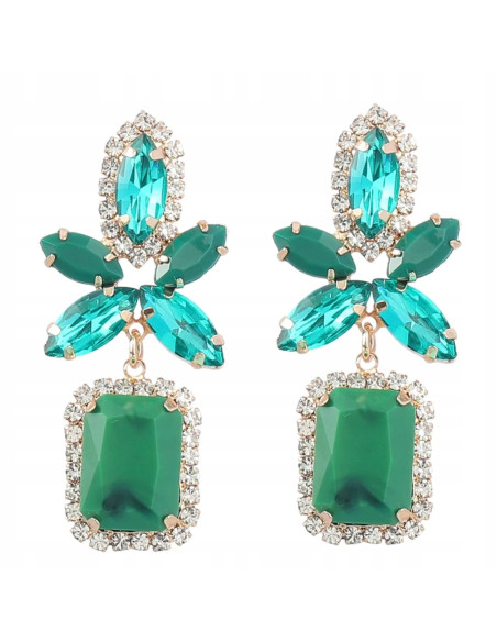 Kolczyki Lolita Accessories cyrkonie kamienie