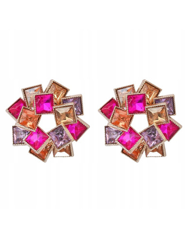 Kolczyki Lolita Accessories cyrkonie kamienie