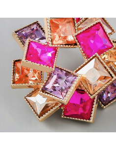 Kolczyki Lolita Accessories cyrkonie kamienie 2