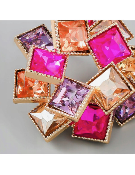 Kolczyki Lolita Accessories cyrkonie kamienie